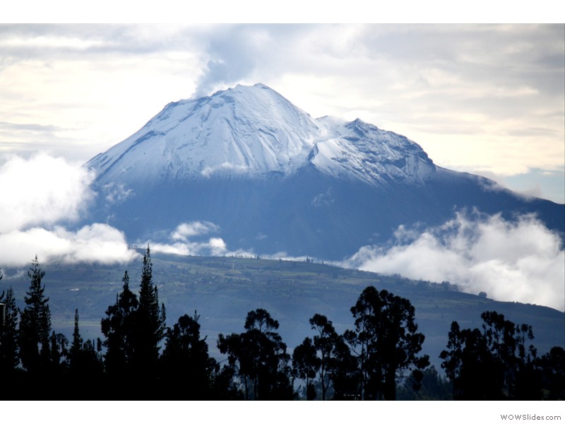 Banos Tungurahua Volcano